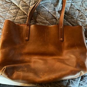 GFG honey? / saddle? Large tote